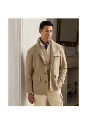 Hand-Tailored Textured Stables Jacket