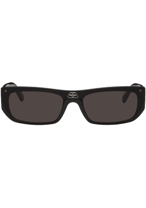 Balenciaga Black Shield Sunglasses