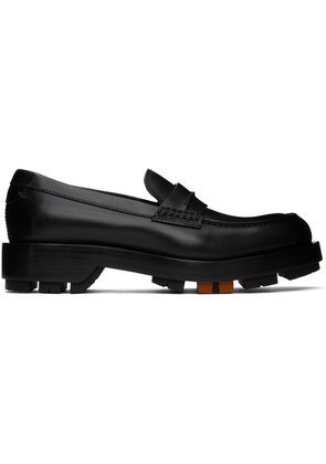 ZEGNA Black Udine Loafers