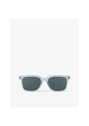 Izipizi #L Square-Framed Frozen Blue Sunglasses