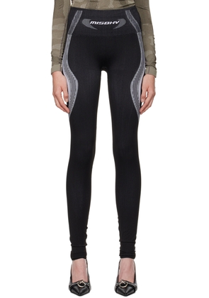 MISBHV Black & White Active Sport Leggings
