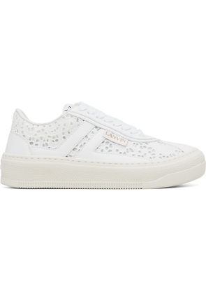 Lanvin Off-White Cash Sneakers