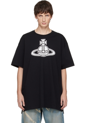 Vivienne Westwood Black Paris Orb Oversized T-shirt