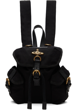 Vivienne Westwood Black Highland Small Backpack