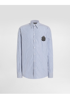 Dolce & Gabbana Striped Martini Shirt - Man Shirts Multicolor 38