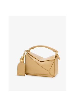 Womens Loewe Featherlight Puzzle Mini Top-Handle Bag
