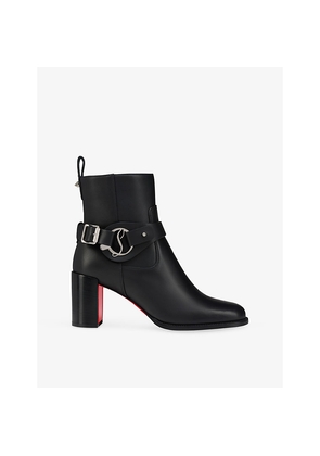 Womens Christian Louboutin Dianouchette 70 Leather Heeled Boots