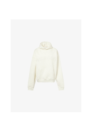 Womens Sisters & Seekers Series Embroidered-Logo Cotton-Blend Hoodie