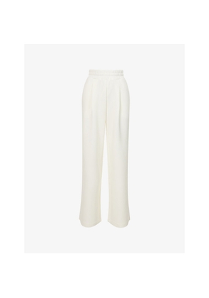 Womens Varley The Extra Wide-Leg 29.5 Jersey Trousers