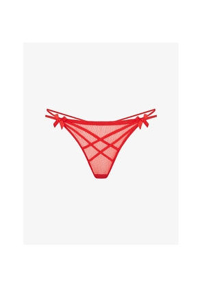 Womens Agent Provocateur Nicki Tulle Thong