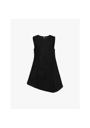 Womens Skall Studio Phillippina Sleeveless Wool Mini Dress