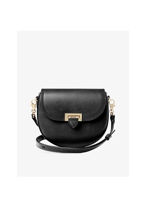 Womens Aspinal Of London Portobello Leather Cross-Body Bag