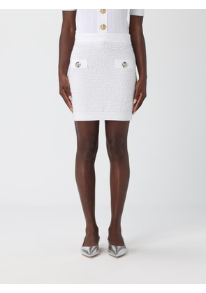 Skirt BALMAIN Woman color White