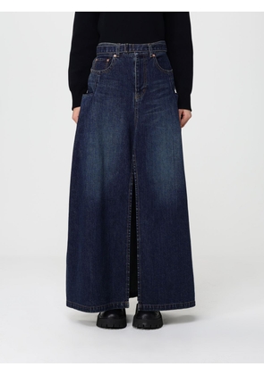 Skirt SACAI Woman color Blue