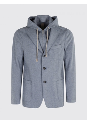 Jacket ELEVENTY Men color Gnawed Blue