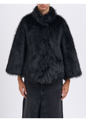 Fur Coat SWORD 6.6.44 Woman color Black