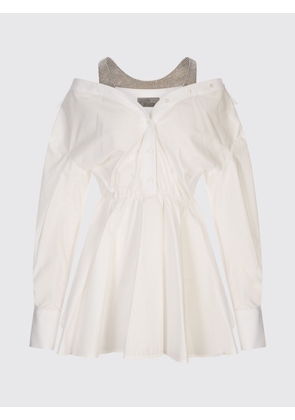 Dress GIUSEPPE DI MORABITO Woman color White