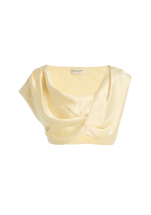 Arcina Ori Andi Cropped Satin Top - Moda Operandi