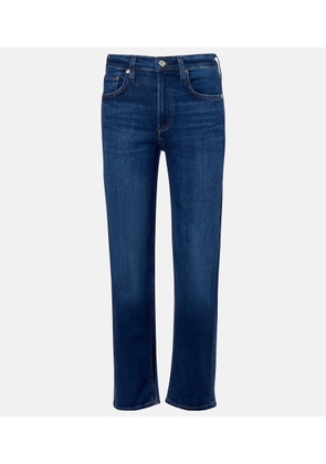 Citizens of Humanity Delfina low-rise straight-leg jeans