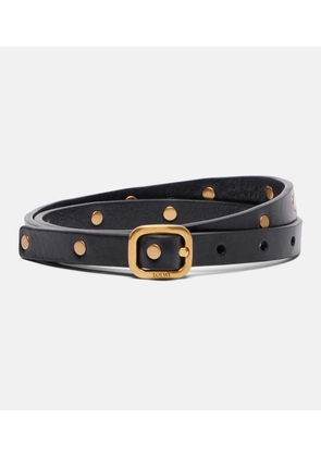 Loewe Studded leather belt