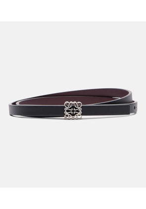 Loewe Anagram leather belt