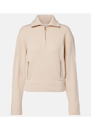 Victoria Beckham Wool and cashmere half-zip sweater
