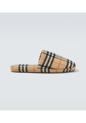 Burberry Burberry Check slippers