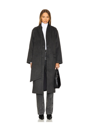 ASTR the Label Londyn Coat in Charcoal. Size L. Also in M.