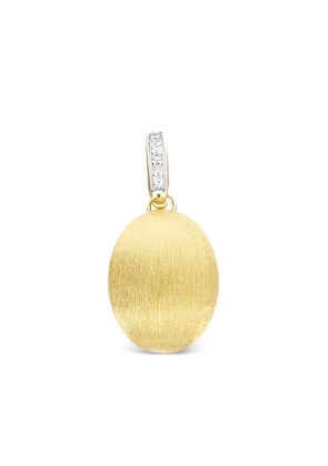 NANIS 18K yellow gold large Boule diamond pendent