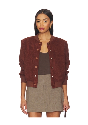 ASTR the Label Olenna Jacket in Rust. Size L. Also in S.