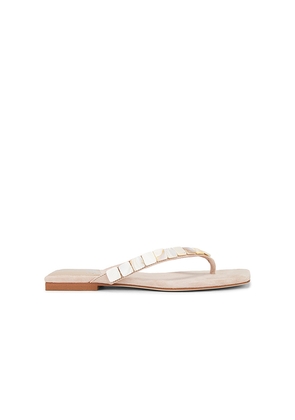 Jeffrey Campbell Raidne-SH Sandal in Beige. Size 6.5. Also in 8.5.