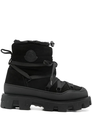 Moncler 45mm lace-up apres boots - Black