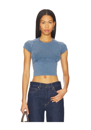 Free People Protagonist Tee in Blue. Size L. Also in M, S, XS.