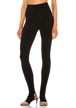 Norma Kamali Legging With Footie in Black. Size L. Also in XL.