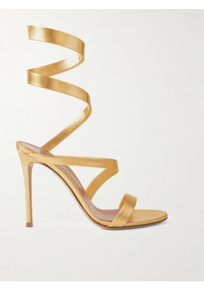 Gianvito Rossi - Opera Metallic Leather Sandals - Gold - IT35,IT36,IT36.5,IT37,IT37.5,IT38,IT38.5,IT39,IT39.5,IT40,IT40.5,IT41,IT41.5,IT42