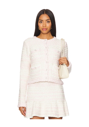 LoveShackFancy Blanca Cardigan in Blush. Size M. Also in L.