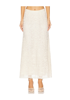 Ulla Johnson Katja Skirt in Ivory. Size 0. Also in 6, 8.