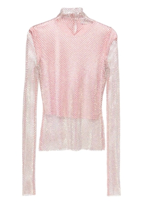 Sportmax sequined layered top - Purple