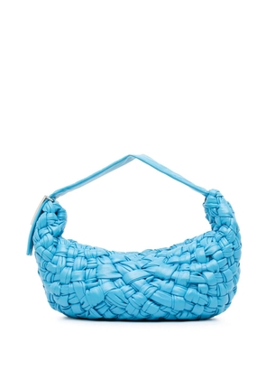 Bottega Veneta Pre-Owned 2012-2024 Foulard Intrecciato Banana hobo bag - Blue