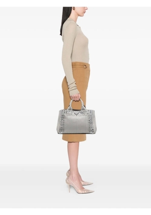 Prada Pre-Owned 2013-2025 Canvas Canapa Bijoux satchel - Grey
