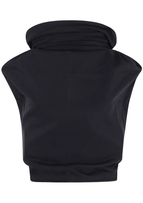 Rick Owens funnel neck top - Black