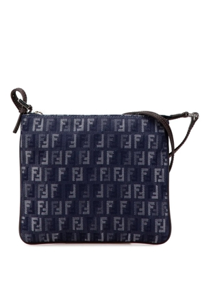 Fendi Pre-Owned 2000-2010 Zucchino Denim crossbody bag - Blue