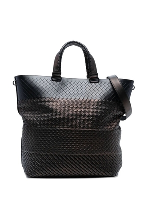 Bottega Veneta Pre-Owned 2012-2025 Nappa Intrecciato Imperatore Convertible Tote satchel - Brown