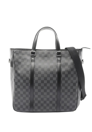 Louis Vuitton Pre-Owned 2010 Tadao Damier Graphite tote bag - Black