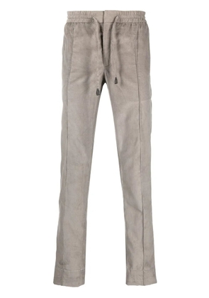 Brioni drawstring-waist trousers - Grey