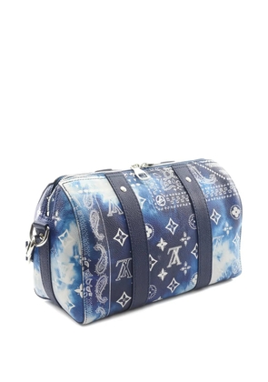 Louis Vuitton Pre-Owned 2021s Monogram Bandana City Keepall croos body bag - Blue