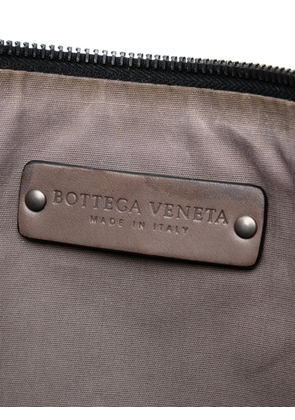 Bottega Veneta Pre-Owned 2012-2025 Bicolor Nappa Intrecciato clutch bag - Blue