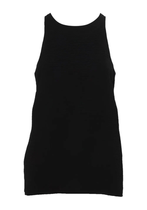 Helmut Lang Pre-Owned 2024 ribbed sleeveless tank top - Black