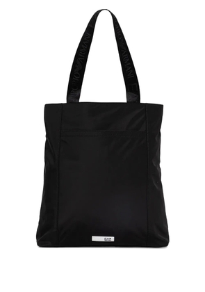 Ea7 Emporio Armani top-zip tote bag - Black