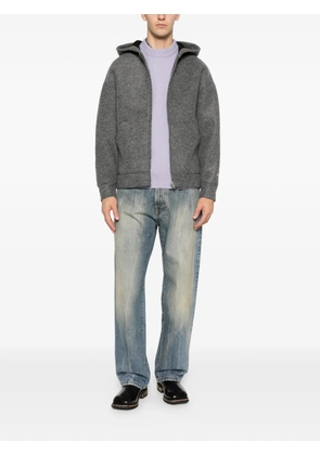 LC23 zip-up hooded jacket - Grey